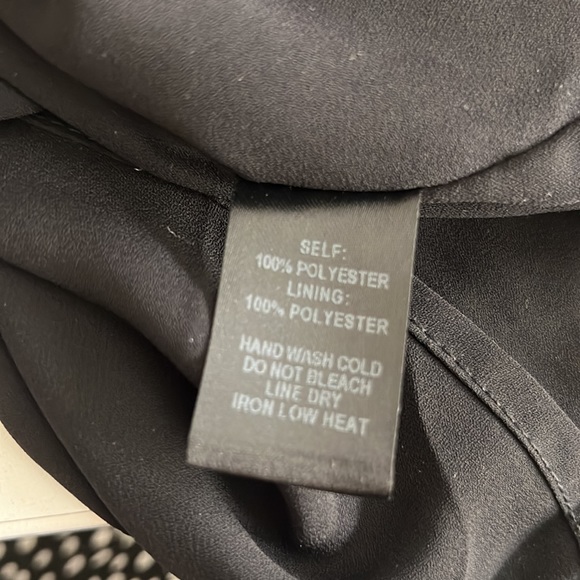 Lulus Black Polka Dot Two-Piece Maxi Dress M - Picture 11 of 11